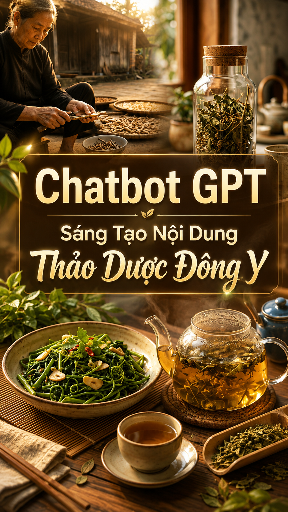 Chatbot GPT - Sáng Tạo Nội Dung Thảo Dược Đông Y